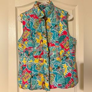 Lilly Pulitzer vest size small